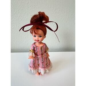 Vintage Mattel Barbie Little Sister Doll Pink Party Dress 1994